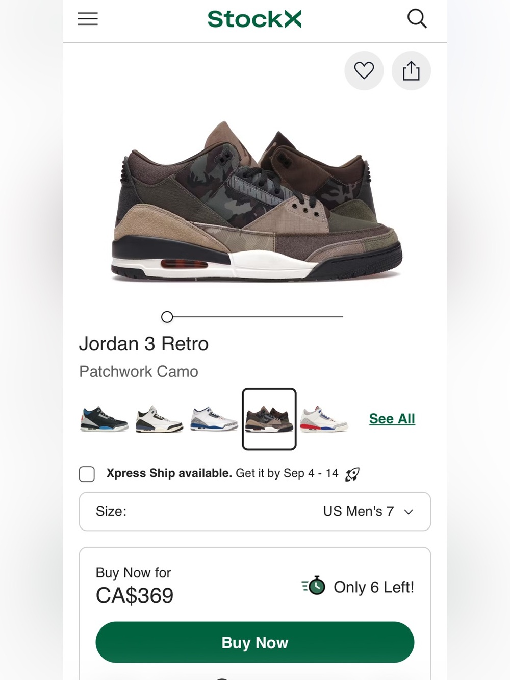 Jordan Retro 3 Patchwork - Picture 8 of 8